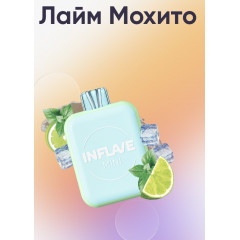 Электронная сигарета Inflave Mini 1000 затяжек Лайм Мохито