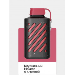 Электронная сигарета Vozol Gear 10000 Клубничный Мохито с Клюквой (Возол Гир 10000)